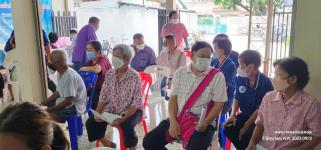 ทน.แม่สอด คลินิกชุมชนอบอุ่นให้บริการตรวจคัดกรองผู้สูงอายุ ชุมชนสันต้นปิน เขตเทศบาลนครแม่สอด 