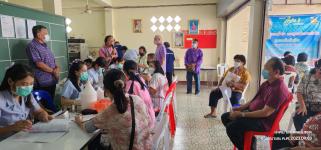 ทน.แม่สอด คลินิกชุมชนอบอุ่นให้บริการตรวจคัดกรองผู้สูงอายุ ชุมชนสันต้นปิน เขตเทศบาลนครแม่สอด 