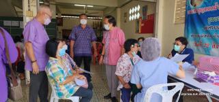 ทน.แม่สอด คลินิกชุมชนอบอุ่นให้บริการตรวจคัดกรองผู้สูงอายุ ชุมชนสันต้นปิน เขตเทศบาลนครแม่สอด 