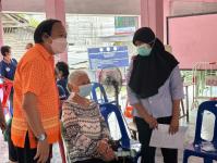 ทน.แม่สอด คลินิกชุมชนอบอุ่นให้บริการตรวจคัดกรองผู้สูงอายุ ชุมชนดอนไชย เขตเทศบาลนครแม่สอด 