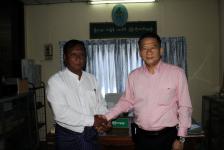 ดร.เทอดเกียรติ ชินสรนันท์ นายกเทศมนตรีนครแม่สอด เดินทางไปจังหวัดเมียวดีพบ นายกเทศมนตรีเมืองเมียวดี สร้างความสัมพันธ์ Sister City