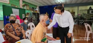 ทน.แม่สอด คลินิกชุมชนอบอุ่นให้บริการตรวจคัดกรองผู้สูงอายุ ชุมชนสองแคว 1 เขตเทศบาลนครแม่สอด 