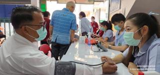 ทน.แม่สอด คลินิกชุมชนอบอุ่นให้บริการตรวจคัดกรองผู้สูงอายุ ชุมชนตาลเดี่ยว เขตเทศบาลนครแม่สอด 