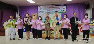 ทน.แม่สอด ร่วมพิธีเปิดโครงการนักเรียนรุ่นใหม่ "มีใบขับขี่"     