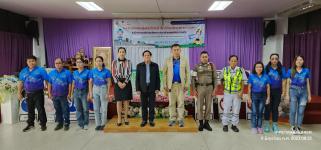 ทน.แม่สอด ร่วมพิธีเปิดโครงการนักเรียนรุ่นใหม่ "มีใบขับขี่"     
