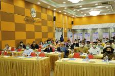 ทน.แม่สอด เข้าร่วมพิธีเปิดการประชุมผังน้ำ ครั้งที่ 1 โครงการจัดทำผังน้ำ ลุ่มน้ำสาละวิน 