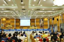 ทน.แม่สอด เข้าร่วมพิธีเปิดการประชุมผังน้ำ ครั้งที่ 1 โครงการจัดทำผังน้ำ ลุ่มน้ำสาละวิน 