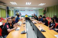 เทศบาลนครแม่สอดร่วมบริษัท THAI FIGHT ประชุมการแข่งขันชกมวยไทยรอบรองชนะเลิศ