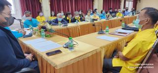 ทน.แม่สอด ประชุมร่วมกับชมรมผู้สูงอายุเทศบาลนครแม่สอด