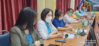 ทน.แม่สอด ประชุมร่วมกับชมรมผู้สูงอายุเทศบาลนครแม่สอด