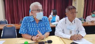 ทน.แม่สอด ประชุมร่วมกับชมรมผู้สูงอายุเทศบาลนครแม่สอด