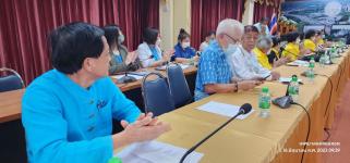 ทน.แม่สอด ประชุมร่วมกับชมรมผู้สูงอายุเทศบาลนครแม่สอด