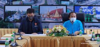ทน.แม่สอด ประชุมร่วมกับชมรมผู้สูงอายุเทศบาลนครแม่สอด