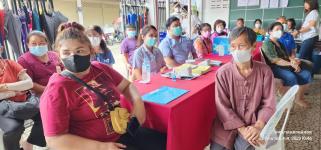 ทน.แม่สอด ร่วมกิจกรรมผู้สูงอายุ และทำบุญทอดผ้าป่า ชุมชนสันต้นปิน ประจำเดือน มิถุนายน 