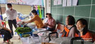 ทน.แม่สอด ร่วมกิจกรรมผู้สูงอายุ และทำบุญทอดผ้าป่า ชุมชนสันต้นปิน ประจำเดือน มิถุนายน 