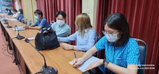 ทน.แม่สอด จัดประชุมสร้างความเข้าใจการใช้ใช้ระบบเทคโนโลยีสารสนเทศ (ระบบให้บริการประชาชน One Stop Service)