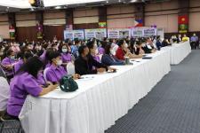 ทน.แม่สอด จัดโครงการผู้บริหารมอบนโยบายการทำงานตามหลักธรรมาภิบาล ประจำปีงบประมาณ 2566