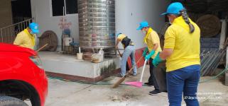 ทน.แม่สอด ร่วมกิจกรรมจิตอาสาพัฒนาสิ่งแวดล้อมป้องกันควบคุมโรคไข้เลือดออก และมาลาเรีย 