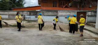 ทน.แม่สอด ร่วมกิจกรรมจิตอาสาพัฒนาสิ่งแวดล้อมป้องกันควบคุมโรคไข้เลือดออก และมาลาเรีย 