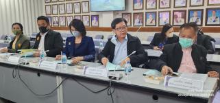 ทน.แม่สอด ร่วมประชุมรับฟังข้อมูลและแลกเปลี่ยนความคิดเห็นร่วมกันของคณะกรรมาธิการ การบริหารราชการแผ่นดิน วุฒสภา