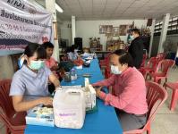 ทน.แม่สอด ร่วมกิจกรรมตรวจคัดกรองกลุ่มเสี่ยงโรคเบาหวาน ความดันโลหิตสูง ชุมชนบ้านเหนือสามัคคี