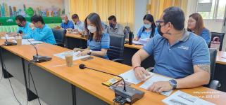 ทน.แม่สอด จัดประชุมรายงานความคืบหน้าโครงการบริหารจัดการกำจัดขยะมูลฝอย ครั้งที่ 8/2566