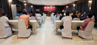 ทน.แม่สอด ร่วมโครงการขับเคลื่อนการดำเนินงานตามบันทึกข้อตกลงว่าด้วยความร่วมมือการพัฒนาระบบคุ้มครองคนไร้ที่พึ่งและขอทานในชุมชน 