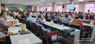 ทน.แม่สอด ร่วมประชุมขับเคลื่อนและติดตามนโยบายของรัฐบาล กรมส่งเสริมการปกครองท้องถิ่น และจังหวัดตาก ครั้งที่ 4/2566