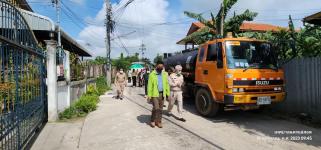 ทน.แม่สอด ลงพื้นที่ตรวจความเรียบร้อยโครงการก่อสร้างปรับปรุงเสริมผิวจราจรแอสฟัลท์ติกคอนกรีต พร้อมยกฝาท่อระบายน้ำ ถนนชุมชนประชารักษ์และถนนชุมชนสักทอง