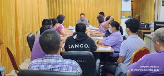 ทน.แม่สอด จัดประชุมประจำเดือน กรกฎาคม กองสวัสดิการสังคม
