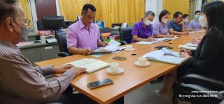 ทน.แม่สอด จัดประชุมประจำเดือน กรกฎาคม กองสวัสดิการสังคม