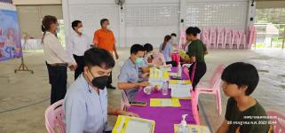 ทน.แม่สอด ลงพื้นที่ตรวจคัดกรองสุขภาพเด็กวัยเรียน ณ โรงเรียนเทศบาลเฉลิมพระเกียรติฯ