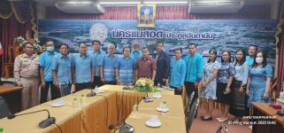 ทน.แม่สอด ต้อนรับนายศิริพันธ์ ศรีกงพลี รองอธิบดีกรมส่งเสริมการปกครองท้องถิ่น พร้อมคณะ