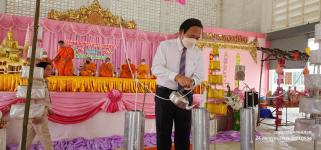 ทน.แม่สอด ร่วมพิธีหล่อเทียนจำนำพรรษา โรงเรียนเทศบาลวัดดอนแก้ว ประจำปีการศึกษา 2566