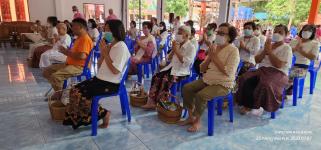 ทน.แม่สอด ร่วมประกอบพิธีทำบุญศาลาธรรมสังเวชหลังใหม่ ณ วัดตรีรัตนาราม