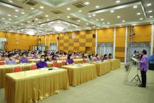 ทน.แม่สอด จัดโครงการอบรมให้ความรู้เกี่ยวกับงานด้านการบริหารงานบุคคลของเทศบาลนครแม่สอด ประจำปีงบประมาณ 2566