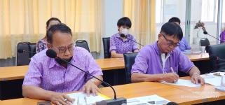 ทน.แม่สอด จัดประชุมรายงานความคืบหน้าโครงการบริหารจัดการกำจัดขยะมูลฝอยและผลิตกระแสไฟฟ้าขนาดเล็ก ครั้งที่ 9/2566