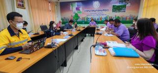 ทน.แม่สอด จัดประชุมรายงานความคืบหน้าโครงการบริหารจัดการกำจัดขยะมูลฝอยและผลิตกระแสไฟฟ้าขนาดเล็ก ครั้งที่ 9/2566