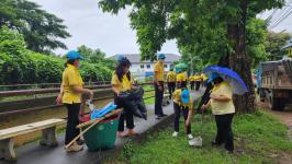 ทน.แม่สอด จัดกิจกรรมจิตอาสาบำเพ็ญประโยชน์ เนื่องในโอกาสมหามงคลวันเฉลิมพระชนมพรรษาพระบาทสมเด็จพระเจ้าอยู่หัว 28 กรกฎาคม 2566