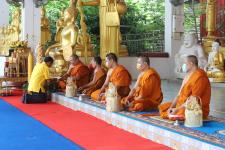 ทน.แม่สอด จัดโครงการจัดงานประเพณีแห่เทียนจำนำพรรษา ประจำปีงบประมาณ พ.ศ. 2566