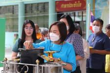 ทน.แม่สอด จัดโครงการจัดงานประเพณีแห่เทียนจำนำพรรษา ประจำปีงบประมาณ พ.ศ. 2566