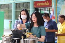 ทน.แม่สอด จัดโครงการจัดงานประเพณีแห่เทียนจำนำพรรษา ประจำปีงบประมาณ พ.ศ. 2566