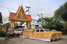 ทน.แม่สอด จัดโครงการจัดงานประเพณีแห่เทียนจำนำพรรษา ประจำปีงบประมาณ พ.ศ. 2566