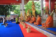 ทน.แม่สอด จัดโครงการจัดงานประเพณีแห่เทียนจำนำพรรษา ประจำปีงบประมาณ พ.ศ. 2566