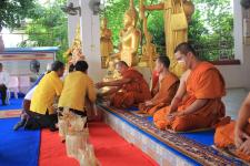 ทน.แม่สอด จัดโครงการจัดงานประเพณีแห่เทียนจำนำพรรษา ประจำปีงบประมาณ พ.ศ. 2566