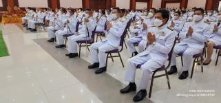 ทน.แม่สอด ร่วมพิธีทำบุญตักบาตรและร่วมถวายสัตย์ปฏิญาณเพื่อเป็นข้าราชการที่ดี เนื่องในโอกาสวันเฉลิมพระชนมพรรษา 71 พรรษา   28 กรกฎาคม 2566