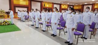 ทน.แม่สอด ร่วมพิธีทำบุญตักบาตรและร่วมถวายสัตย์ปฏิญาณเพื่อเป็นข้าราชการที่ดี เนื่องในโอกาสวันเฉลิมพระชนมพรรษา 71 พรรษา   28 กรกฎาคม 2566