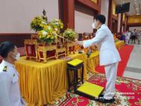 ทน.แม่สอด ร่วมพิธีทำบุญตักบาตรและร่วมถวายสัตย์ปฏิญาณเพื่อเป็นข้าราชการที่ดี เนื่องในโอกาสวันเฉลิมพระชนมพรรษา 71 พรรษา   28 กรกฎาคม 2566