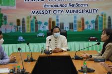 ทน.แม่สอด ต้อนรับคณะอาจารย์ จากมหาวิทยาลัยราชภัฎกำแพงเพชร แม่สอด