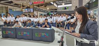 ทน.แม่สอด เข้าร่วมพิธีเปิดการแข่งขัน “ROBINSON LIFESTYLE SCHOOL MUSIC CONTEST 2023”